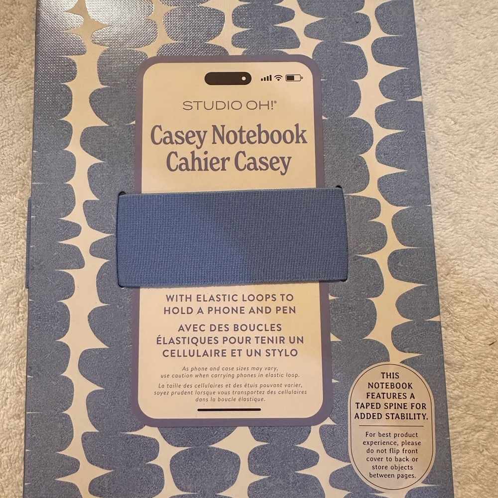 Studio Oh! Casey Notebook
